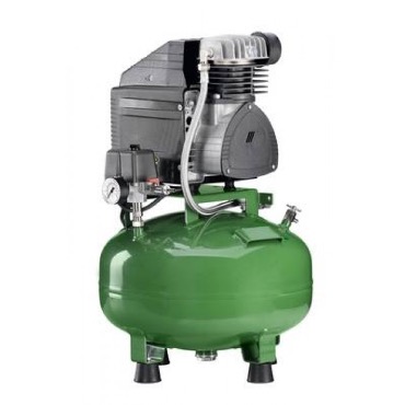 Diplomat Dental KD 124 B - безмасляный компрессор для одной стоматологической установки, без осушителя, с кожухом, с ресивером 24 л (60 л/мин)