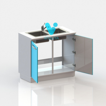 ВИТАЛИЯ М2 Люкс — Медицинская тумба на подиуме