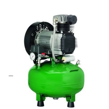 Diplomat Dental KD 224 - безмасляный компрессор для 2-х стоматологических установок, без осушителя, без кожуха, с ресивером 24 л (100 л/мин)