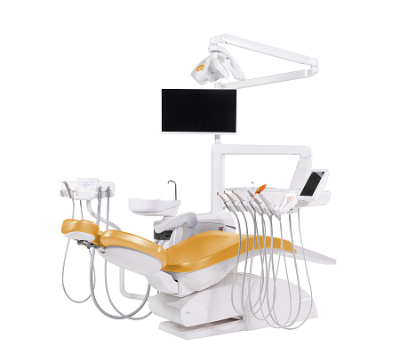 Miglionico NT P — стоматологическая установка с нижней подачей инструментов