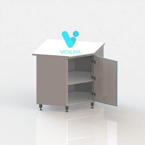 ВИТАЛИЯ ТУ ЛЮКС — Медицинская тумба на хромированных ножках