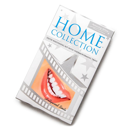 Набор для отбеливания с каппами HOME COLLECTION Hollywood Smile