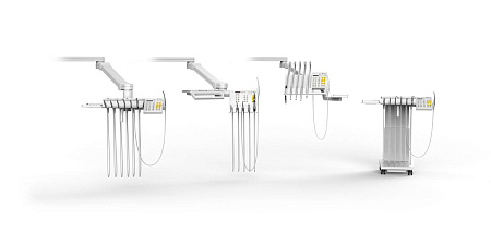 Ritter Superior - стоматологическая установка с подкатным блоком инструментов