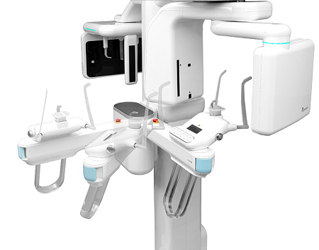 GENORAY Papaya 3D 23x24 - компьютерный томограф с цефалостатом