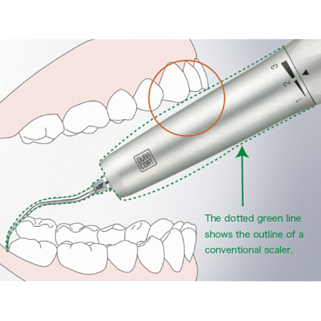 NSK Ti-Max S970SL - пневматический скалер с оптикой (для переходника Sirona)