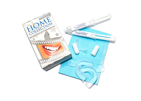Набор для отбеливания с каппами HOME COLLECTION Hollywood Smile