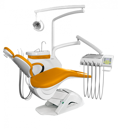 CHIROMEGA 654 DUET - стоматологическая установка с нижней подачей инструментов