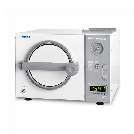 Melag MELAtronic 23 – полуавтоматический автоклав класса N, 19 л