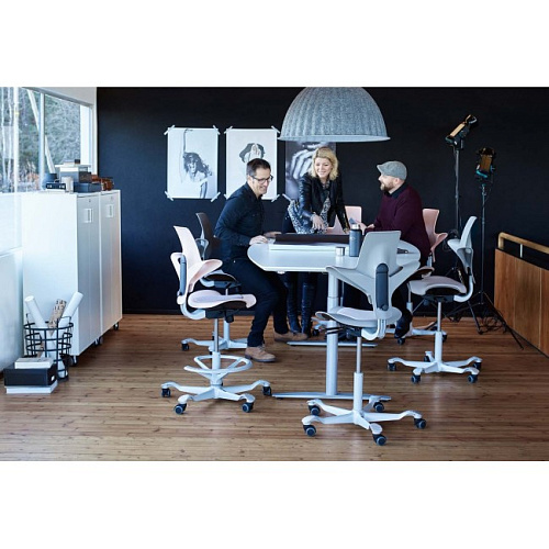 Håg Capisco Plus 8010 - эргономичный стул с жесткой обивкой