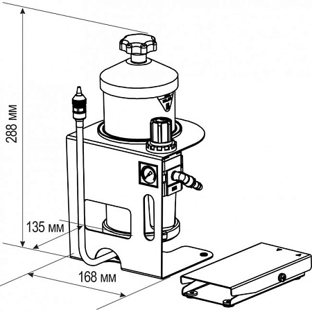 Аверон АМС 1.3 Б - автономный модуль для струйной обработки изделий, для абразива 125-350 мкм