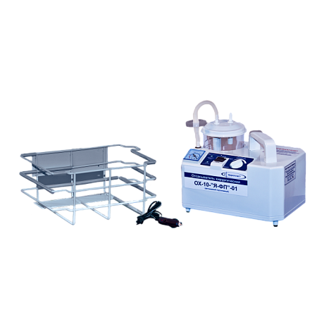 Ферропласт ОХ-10-«Я-ФП»-01 - мобильный хирургический отсасыватель, 15 л/мин